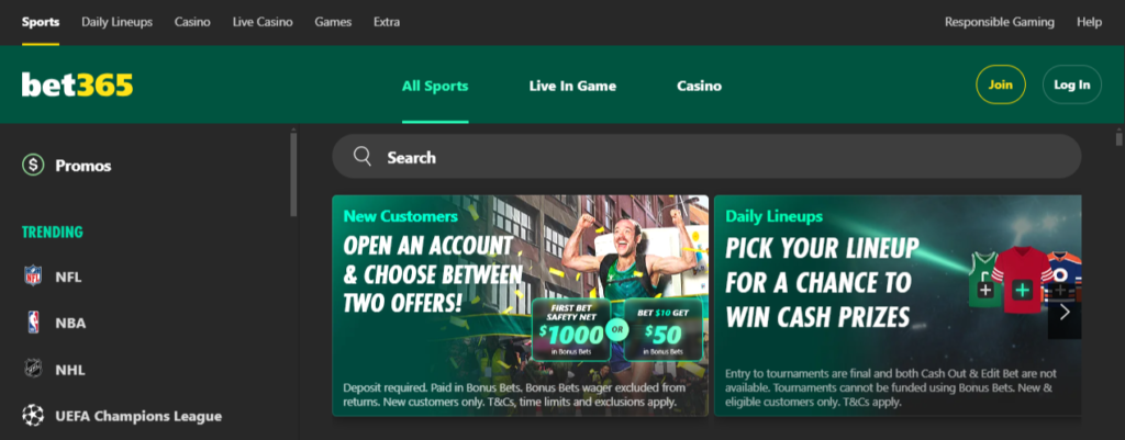 Bet365 Bonus