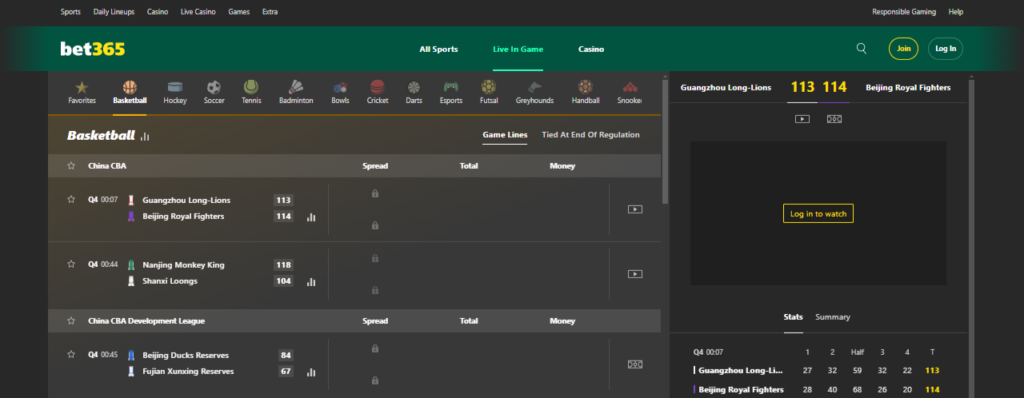 Bet365 Sport